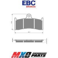 EBC Brake Pads FA424HH
