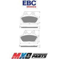 EBC Brake Pads FA434V