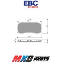EBC Brake Pads FA491HH