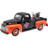 Maisto Model 1.24 Ford F1 Pick Up 48 / Duo Glide 58