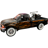 Maisto Model 1.24 Ford F350 Pick Up W/Night Train 2002