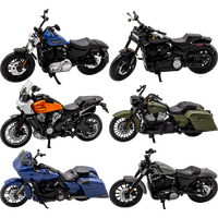 Maisto Model 1.18 Harley Davidson Display 43 (12/Box)