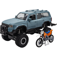 NewRay Model 1.18 Toyota Land Cruiser W/Bike CaRRier