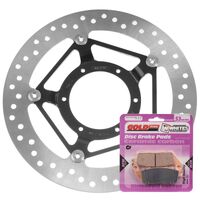 MTX Front Brake Disc and Pad Kit for Honda CBR250R SPECIAL EDITION 2015