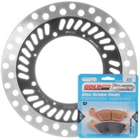 MTX Front Brake Disc and Pad Kit for Honda CRF230F 2005-2020