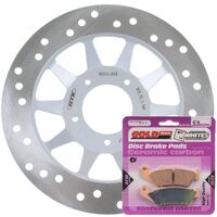 MTX Brake Disc and Pad Kit for MDKF01017