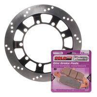 MTX Front Brake Disc and Pad Kit for Kawasaki KLR650 2005-2007