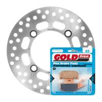 MTX Front Right Brake Disc and Pad Kit for Suzuki LTA500X Kingquad 4WD 2011-2017