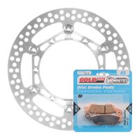 MTX Front Brake Disc and Pad Kit for Yamaha YZ250F 2007-2015