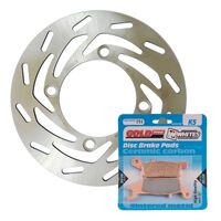 MTX Front Right Brake Disc/Pad Kit Yamaha YFM700FAP GRIZZLY AUTO 4X4 2012-2015
