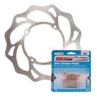 MTX Front Brake Disc and Pad Kit for KTM 85 SX (SW) 2004-2011 (Wave)
