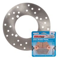 MTX Front Brake Disc and Pad Kit for Polaris Sportsman Ace 570 2014-2015