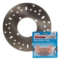 MTX Brake Disc and Pad Kit for MDKF18008