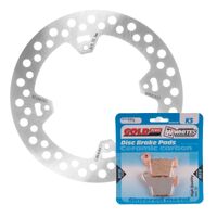MTX Rear Brake Disc and Pad Kit for Honda CRF450X 2005-2016
