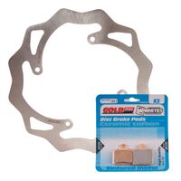 MTX Rear Brake Disc and Pad Kit for KTM 85 SX (SW) 2011-2019 (Wave MDKR08006)