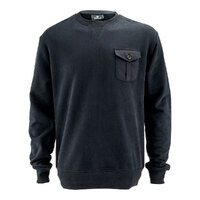 Merlin Sweat Shirt Long Sleeve Hagley Black