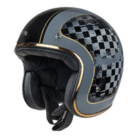 Merlin Helmet Blackbird Racer Black