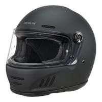 Merlin Helmet Revival Matt Black