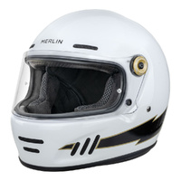 Merlin Helmet Revival Flash Optic White