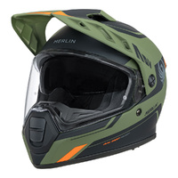 Merlin Helmet Torres Block Matt/Green
