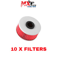 MOTO-FILTER OIL FILTER (HF144) 10 X Filter ( KN144 )