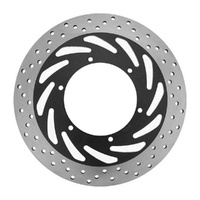 MG Rear Brake Disc for Yamaha XV 1900 Roadliner Midnight 2006-2009 (20-168-BK)