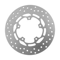 MG Front Left Brake Disc for Peugeot Satelis 125 Executive 2007-2012 (20-456)
