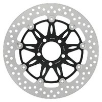 MG Front Left Brake Disc for Kawasaki ZZ-R 600 1993-2001 (21-008-A-BK)