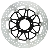 MG Front Left Brake Disc for Suzuki GSX-R 1000 2001-2002 (21-009-A-BK)