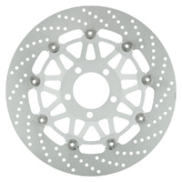 MG Front Right Brake Disc for Suzuki RG 125 Wolf 1993 (21-010-A-SV-R)