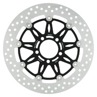 MG Front Right Brake Disc for Kawasaki ZR 400 Zephyr X 1996-1997 (21-012-A-BK)