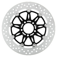 MG Front Left Brake Disc for Suzuki GSX-R 1100 1986-1988 (21-024-A-BK)