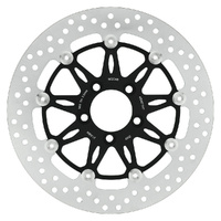 MG Front Left Brake Disc for Kawasaki ZXR 250 - ZX2R 1999-1995 (21-026-A-BK)