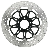 MG Front Left Brake Disc for Suzuki GSX-R 750 W 1992-1995 (21-027-A-BK)