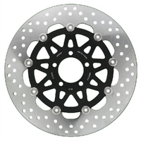 MG Front Left Brake Disc for Kawasaki ZZ-R 1100 1990-1992 (21-031-A-BK)
