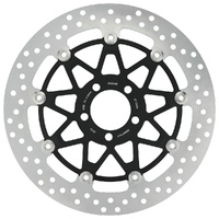 MG Front Left Brake Disc for Kawasaki ZX-9R Ninja 2002-2003 (21-032-A-BK)