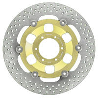 MG Front Left Brake Disc for Honda NSR 250 R 1986-1987 (21-044-A-GL)