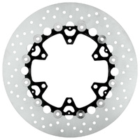 MG Front Right Brake Disc BMW R 1100 RT - Cast Wheel 1996-2001 (21-045-BK-ABS)