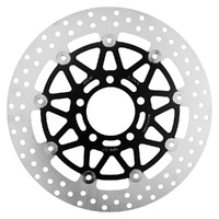 MG Front Left Brake Disc for Suzuki GSX-R 1000 2003-2004 (21-047-A-BK)
