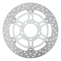 MG Front Left Brake Disc for Suzuki GSF 650 S 2005-2006 (21-051-SV)