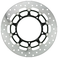MG Front Left Brake Disc for Yamaha YZF-R6 2006-2007 (21-056-A-BK)