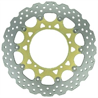 MG Front Left Brake Disc for Yamaha YZF-R1 2004-2006 (21-057-AW-GL)
