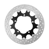 MG Front Left Brake Disc for Suzuki GSF 1200 Bandit 2006 (21-061-BK)