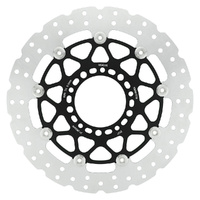 MG Front Left Brake Disc for Kawasaki Z 750 R 2011-2014 (21-062-AW-BK)