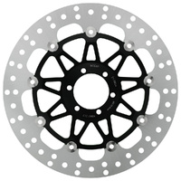 MG Front Right Brake Disc for Mondial Piega 1000 2003-2004 (21-069-A-BK)