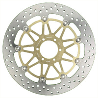 MG Front Left Brake Disc for Aprilia NA 850 Mana non ABS 2007-2012 (21-069-A-GL)