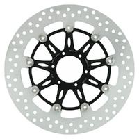 MG Front Right Brake Disc for Honda CB 400 F3 Super Four 1995-1997 (21-074-A-BK)