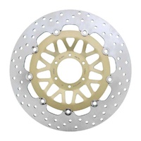 MG Front Left Brake Disc for Honda CBR 750 Superaero 1988-1988 (21-077-GL)