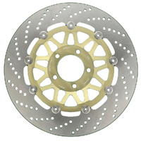MG Front Left Brake Disc for Suzuki GSF 1200 Bandit 1996-2000 (21-078-A-GL-L)