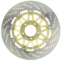 MG Front Right Brake Disc for Suzuki GSF 1200 Bandit S non ABS 1996-2000 (21-078-A-GL-R)